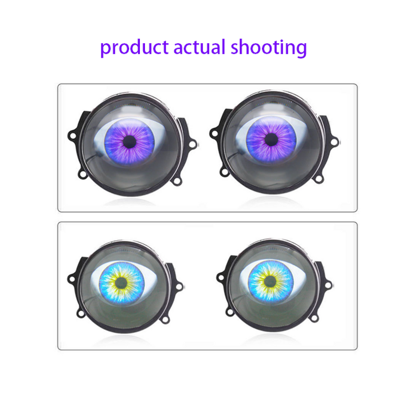 LED Projection Lens - Manufacturer - 3 Inch DRL Demon Dynamic Blink 12V 6000K Universal