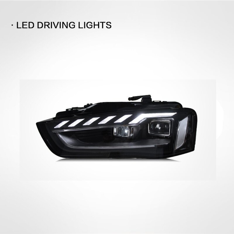 LED Headlight Assembly - Manufacturer - Audi A5 2012-2016 B8.5 B9.5 Plug Play 8000K