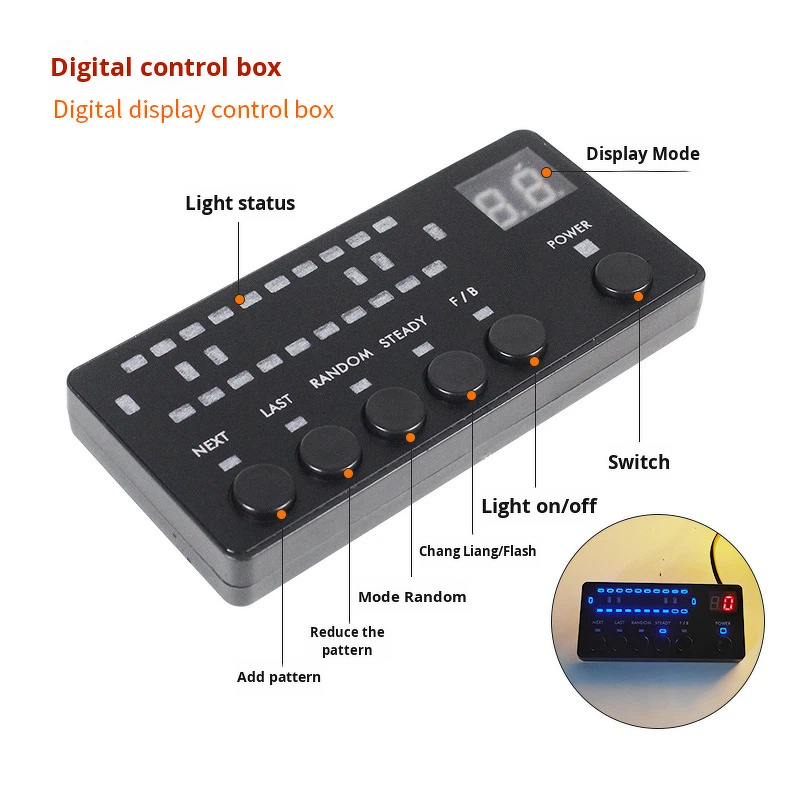 Car Roof Strobe Light - Manufacturer - 88W 88LED 12-24V Engineering CNC Truck Rescue Signal
