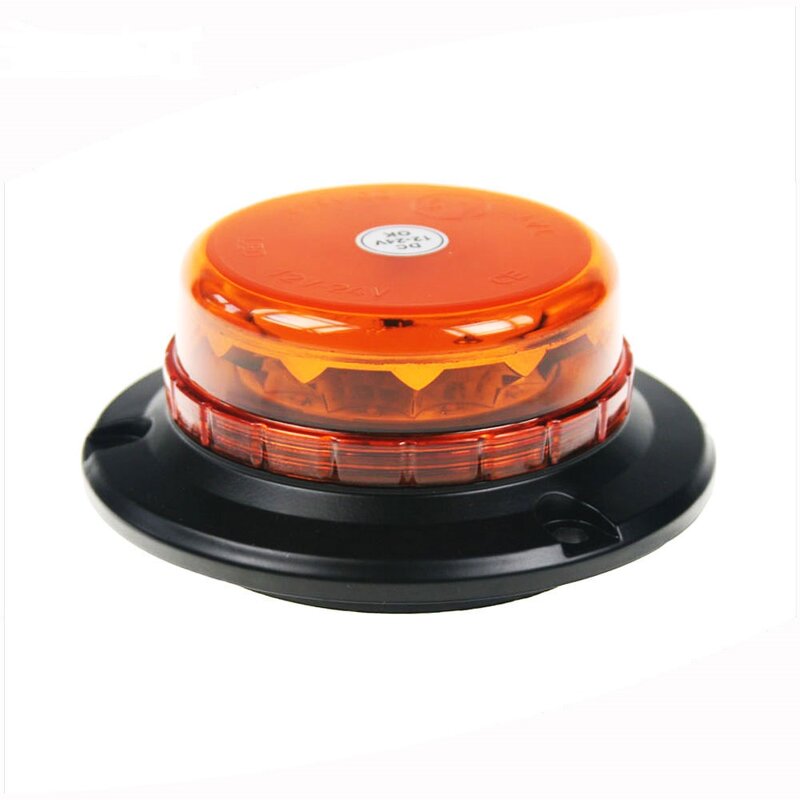 LED Beacon Light - Manufacturer - IP66/SAE 24V Amber School Bus Truck Car Emergency Strobe