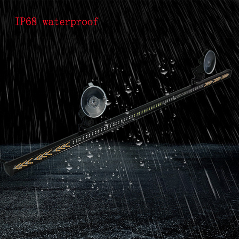 3 in 1 LED Lightbar - Manufacturer - COB Tail Light 12V-24V Turning Braking Reversing Truck