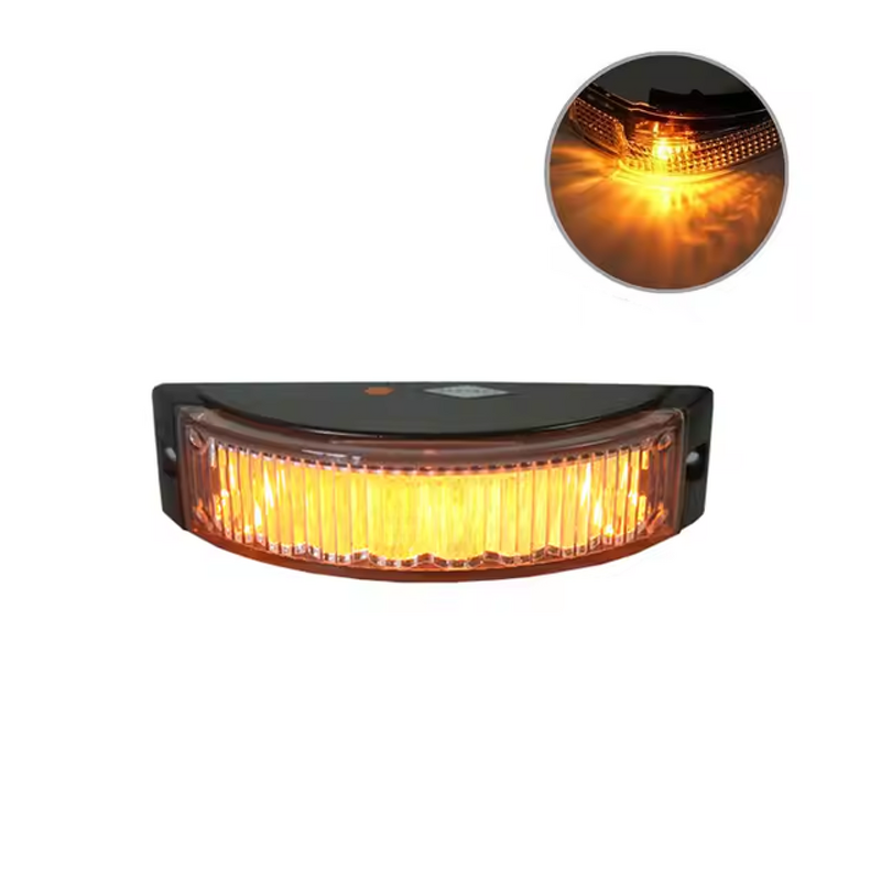 Surface Mount Lighthead - Manufacturer - HILMO 12V/24V Super Bright 180° Strobe Car Warn