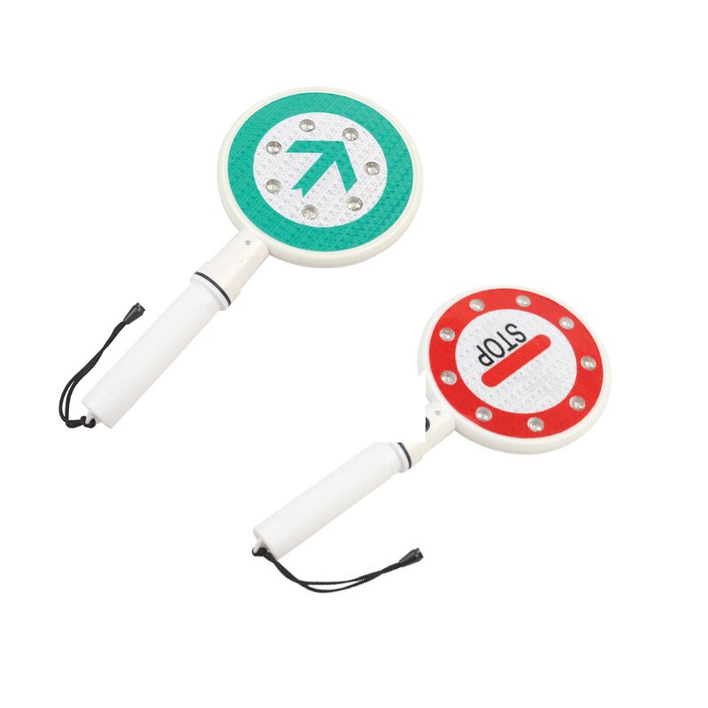 LED Traffic Sign - Manufacturer - Custom Hand Hold Rechargeable Double Side Go Stop Arrow