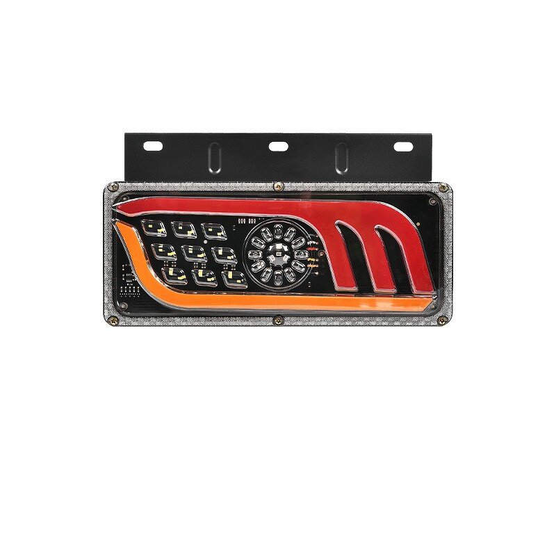 LED Rear Taillight - Manufacturer - DQ DQTL-131 24V Waterproof Truck Electronic Brake Red