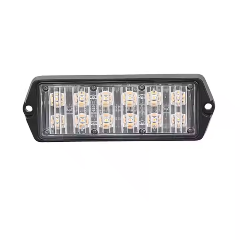 3LED Strobe Warning Light - Manufacturer - 12V/24V Grill Car Truck Trailer Beacon Side