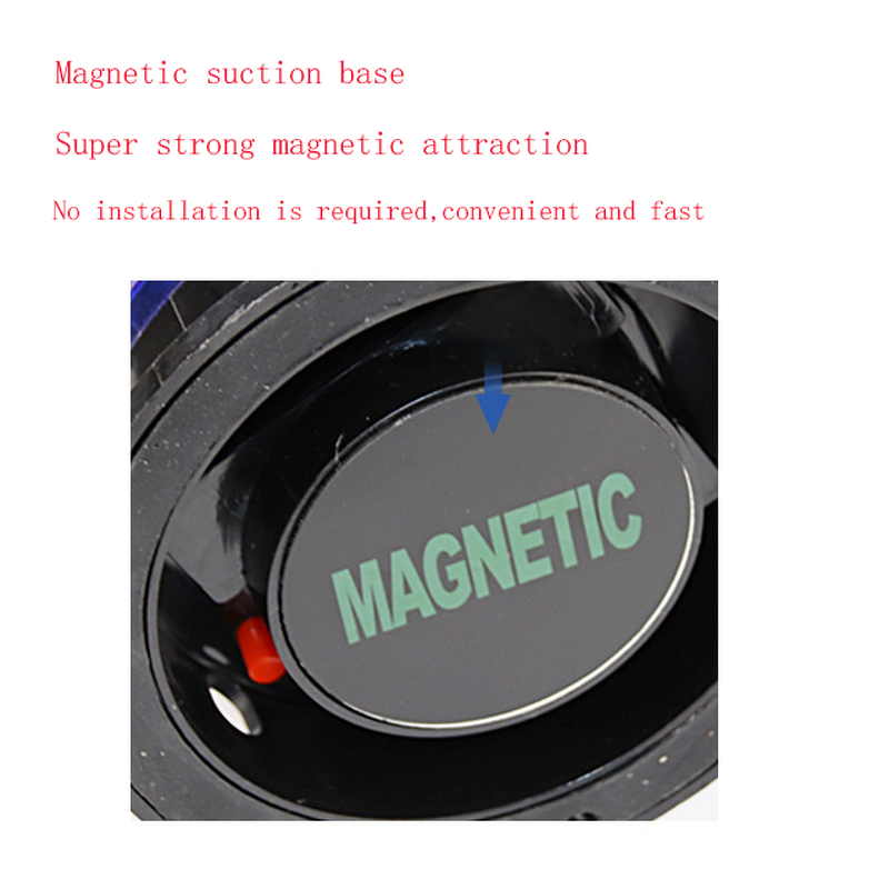 Solar Strobe Beacon - Manufacturer - Hilmo LED-049 Strong Magnetic Sucker Car Warn New