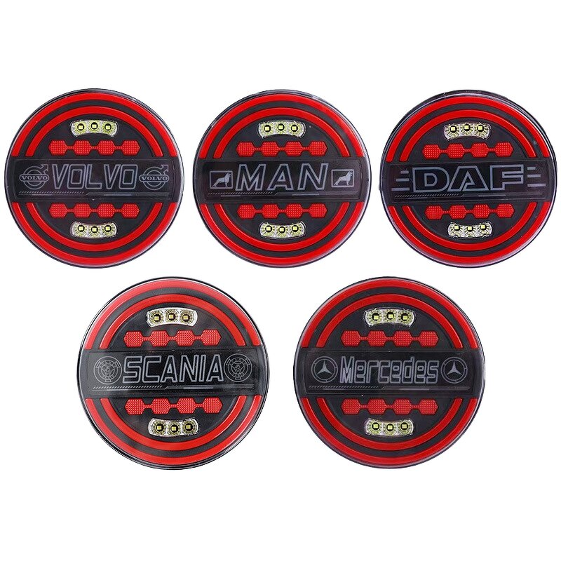 LED Taillight - Manufacturer - Hilmo LED-035 12V-24V Waterproof Truck Trailer Brake DRL