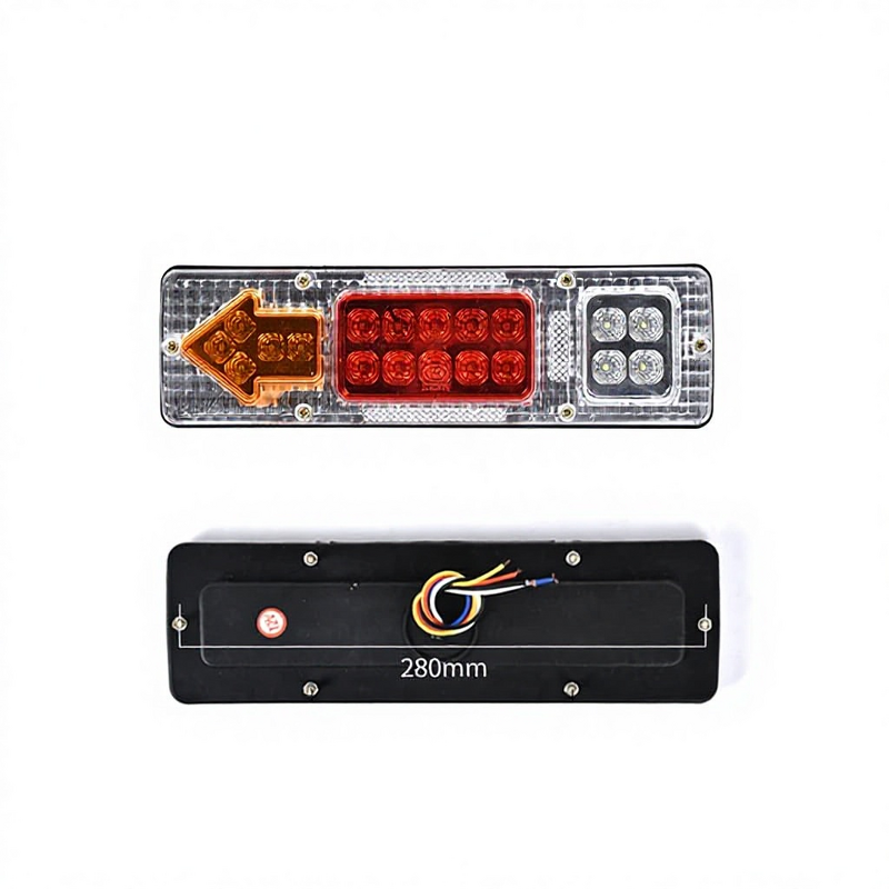 LED Tail Light - Manufacturer - 12V Source Manufacturer Truck Farm Vehicle Rear Light
