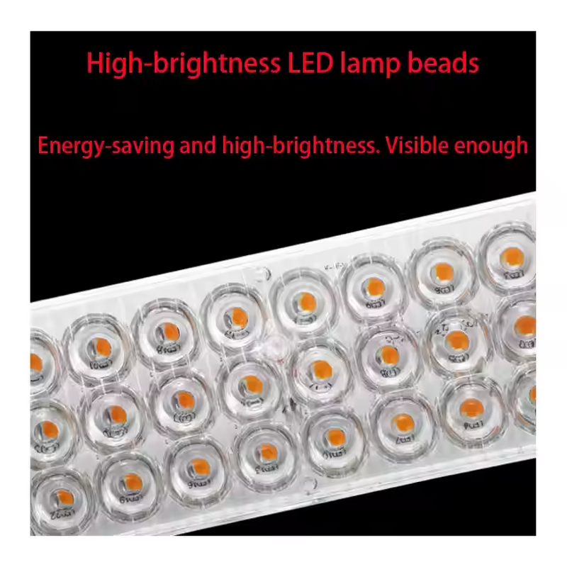 LED Warning Light Bar - Manufacturer - DC12V 1.2m Full-size Green Special Headlights Flash