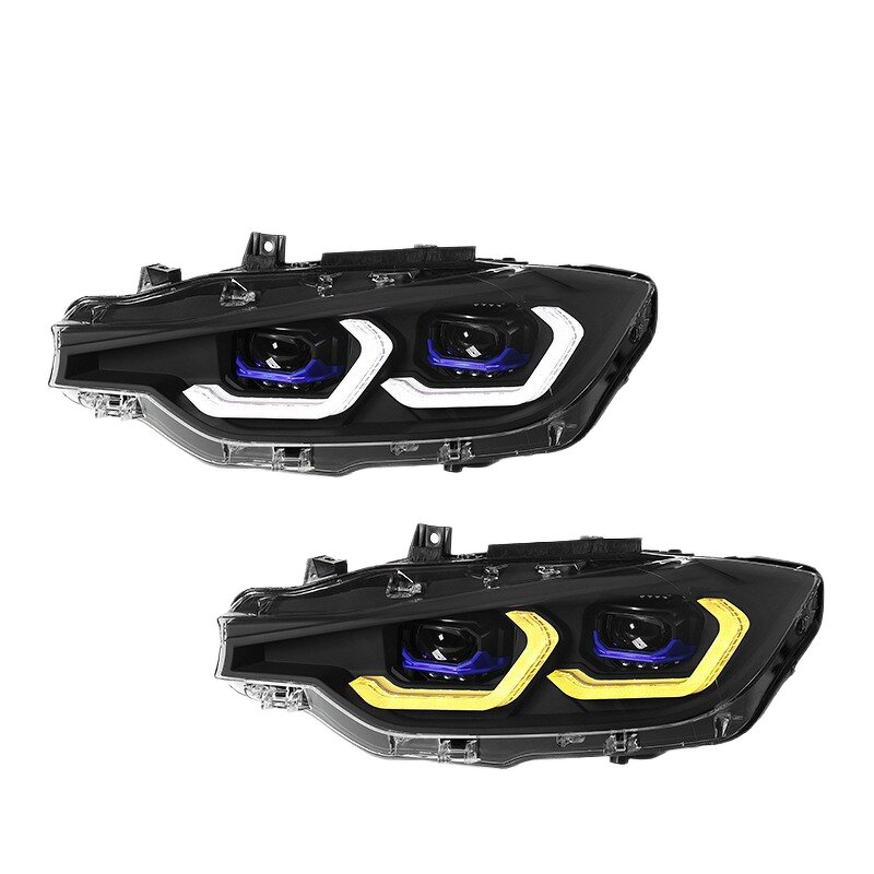 LED Front Light - Manufacturer - 3 Series M3 E92 E93 2006-2012 Yellow+White DRL 6000Lm