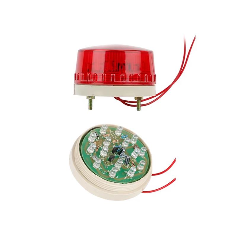 LED Strobe Beacon Light - Manufacturer - IP67 12V-24V Red Home Security Alarm Flashing