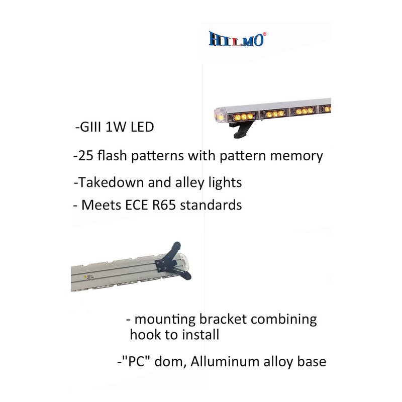 LED Warning Lightbar - Manufacturer - Hilmo Ambulance Emergency Vehicle Truck Car Flashing