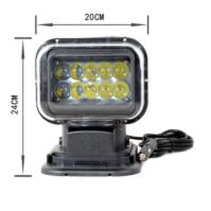 LED Search Light - Manufacturer - R10 SAE CE E-mark Emergency Magnetic 360° Spot Light