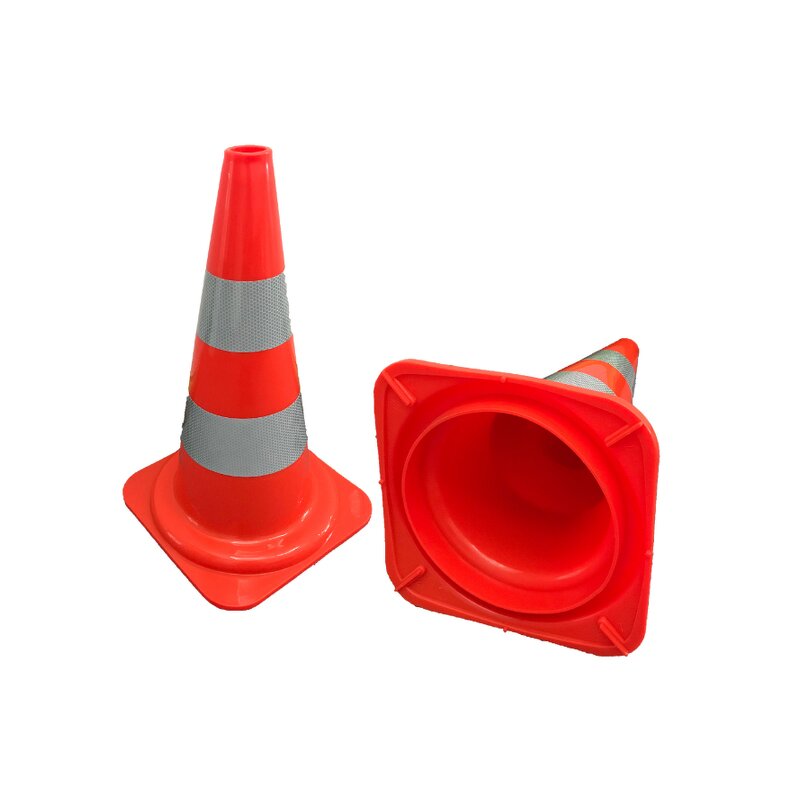 Traffic Cone - Manufacturer - Reflective PVC Flexible Elastic Warning Safety Road Cone