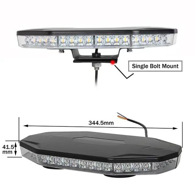 LED Rooftop Light Bar - Manufacturer - Amber R65 Emergency Security Strobe Mini Vehicle Warn