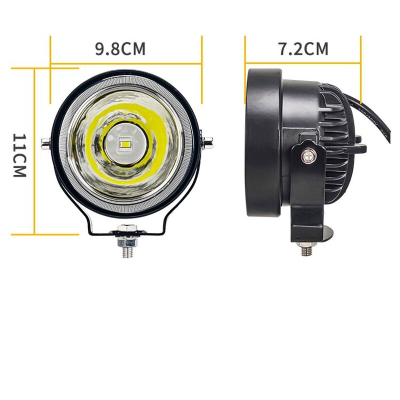 LED Spot Light - Manufacturer - Hilmo 4-inch 30W 10-30V Motorcycle Car Truck Driving