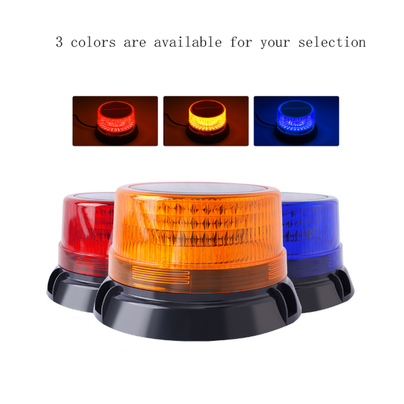 Solar LED Beacon Light - Manufacturer - COB PC+Aluminum Magnetic DC12-80V OEM 24V Hilmo