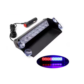 Car Dash Strobe Light - Manufacturer - HILMO 8 LED Day Running Flash 12V Truck Emergency