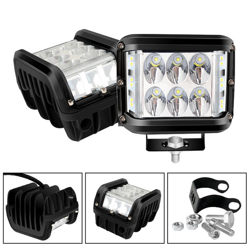 LED Work Light - Manufacturer - 36W 12V Three-Sided Emission Off-road Vehicle Top Bar Strobe