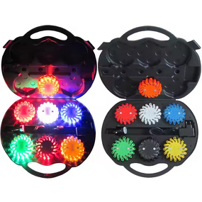LED Road Flares - Manufacturer - V16 USB Rechargeable 9 Modes IP67 Magnetic Car Safety