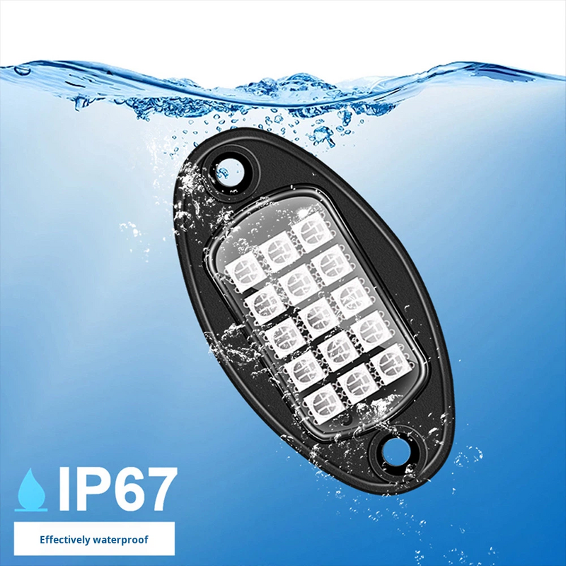 RGB Chassis Light - Manufacturer - Cross-Border Off-road Car Remote App Voice Atmosphere