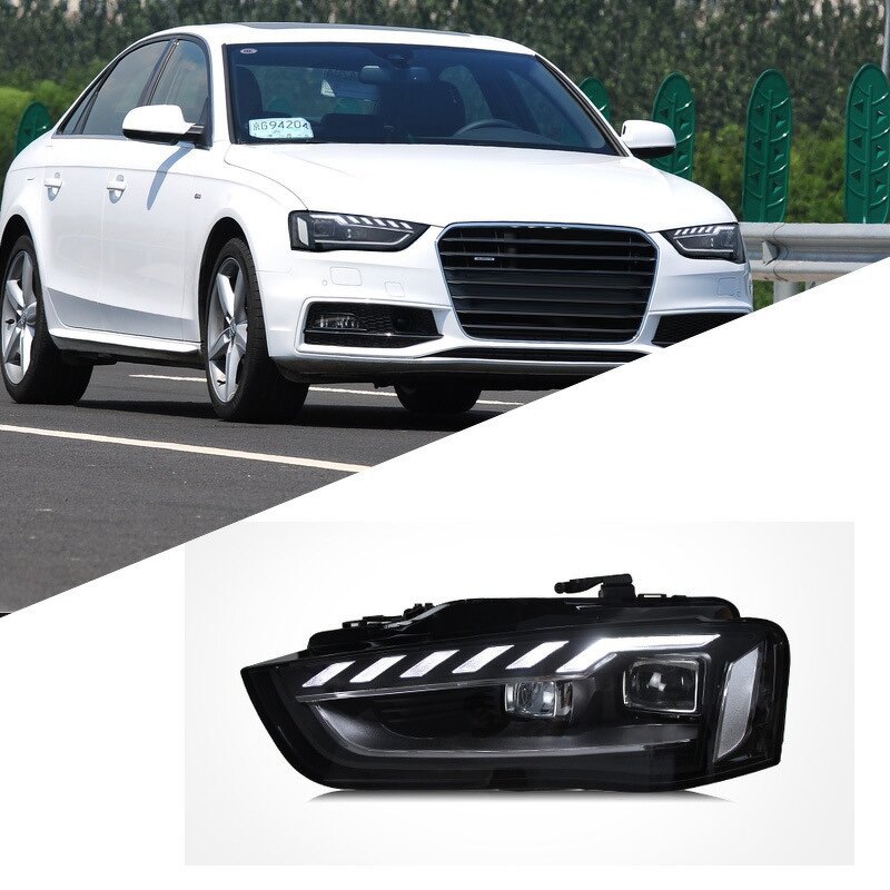 LED Headlight Assembly - Manufacturer - Audi A5 2012-2016 B8.5 B9.5 Plug Play 8000K