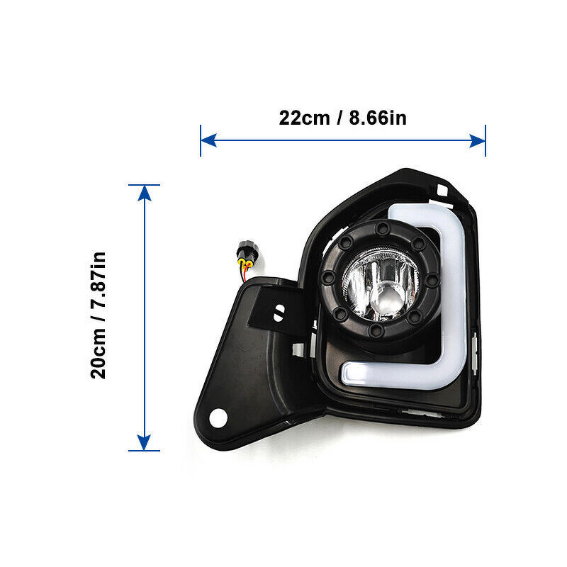 LED Fog Lamp Assembly - Manufacturer - Toyota Hiace 200 2014-2018 Front Position Tuning