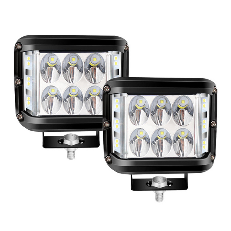LED Work Light - Manufacturer - 36W 12V Three-Sided Emission Off-road Vehicle Top Bar Strobe