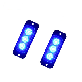 3LED Strobe Light - Manufacturer - Ice Blue Europe Indonesia Motorcycle Vehicle Grille