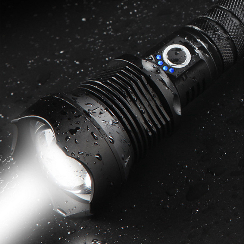 LED Flashlight - Manufacturer - HILMO Rechargeable Battery FS12 Retrofit Upgrade