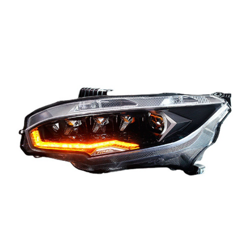 LED Headlamp Assembly - Manufacturer - 6000K 10th Gen 2016-2020 Plug & Play Dynamic