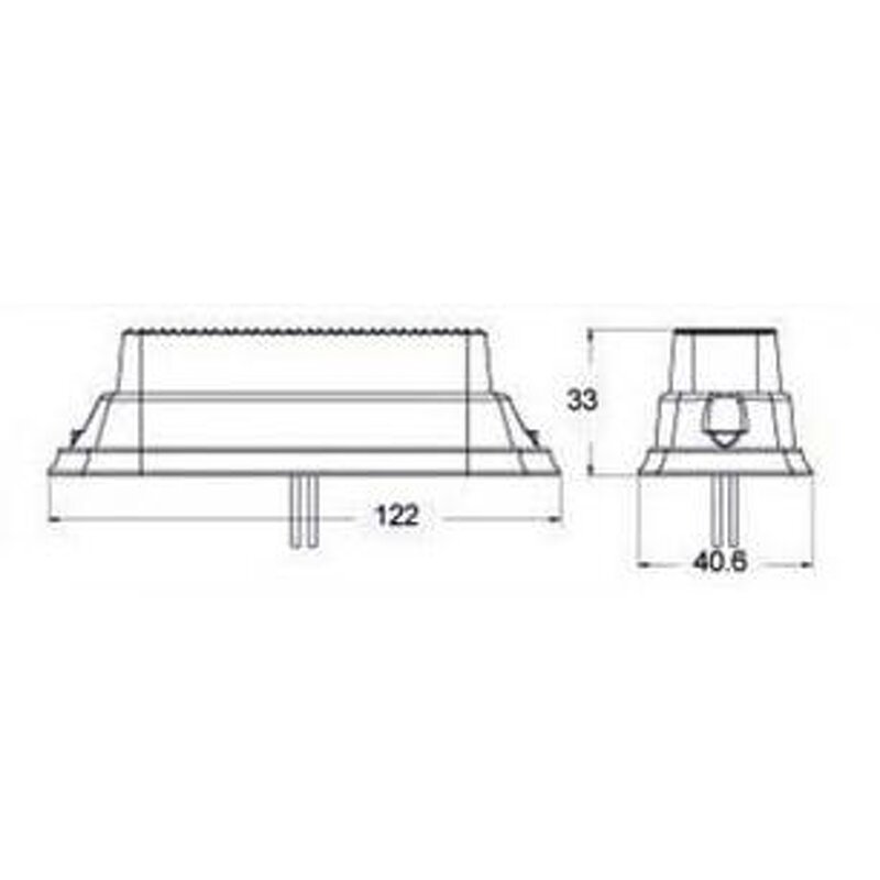 LED Emergency Light - Manufacturer - HILMO 12V/24V Moto 4W Side Mark Flash Vehicle Warn