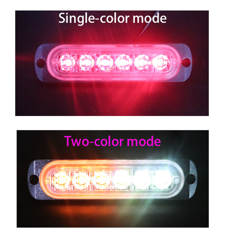 Warning Strobe Light - Manufacturer - HILMO 6Led 18W 3030 12V/24V Truck SUV Multi-Modes