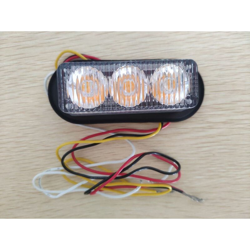 LED Traffic Strobe Light - Manufacturer - 12-24V Super Bright Waterproof Car Signal Lighthead
