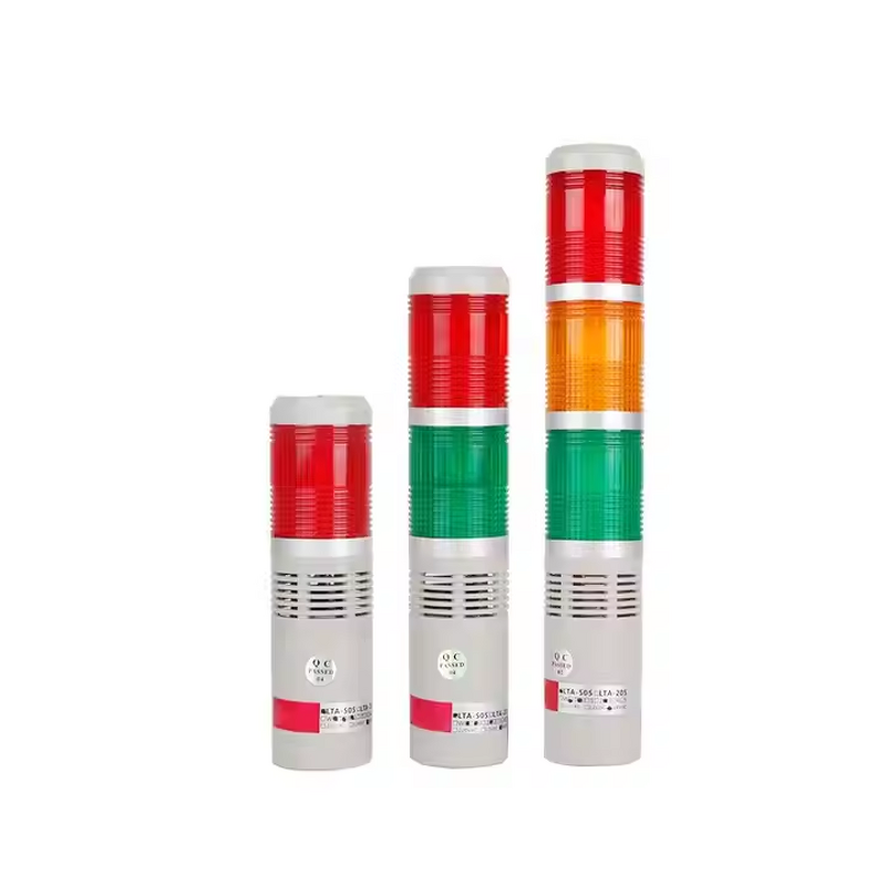 Signal Tower Light - Manufacturer - LED Industrial 12V/24V Steady Flashing 2-Year Warranty