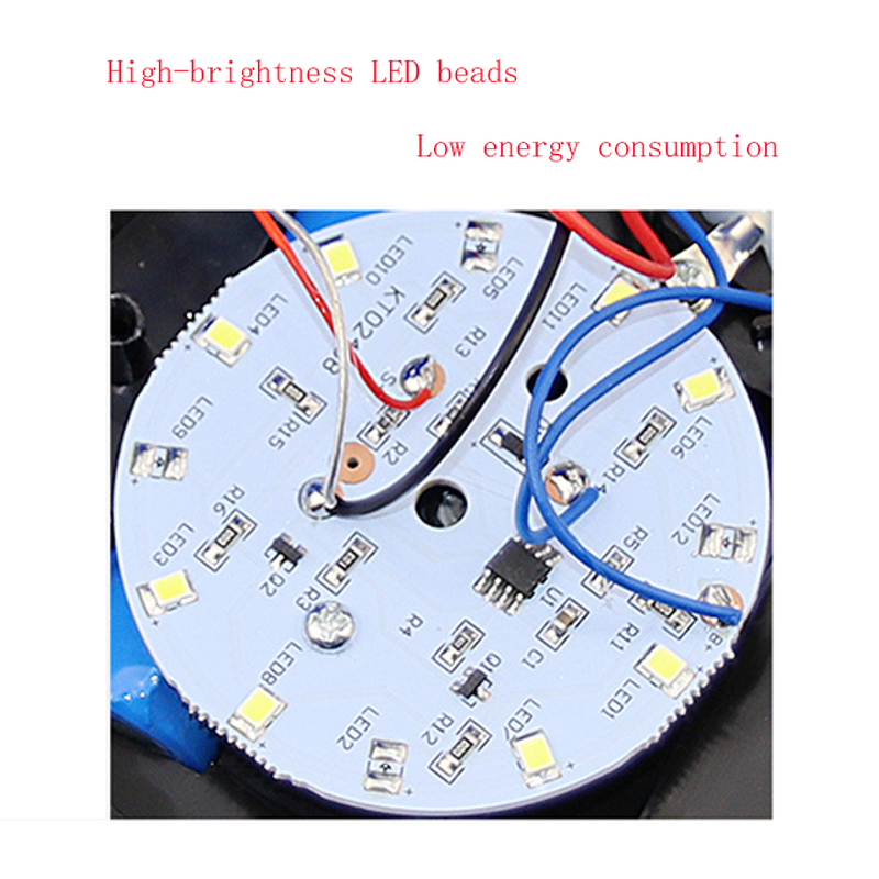 Traffic Solar Beacon - Manufacturer - Hilmo OEM Flashing RED BLUE Traffic New Model