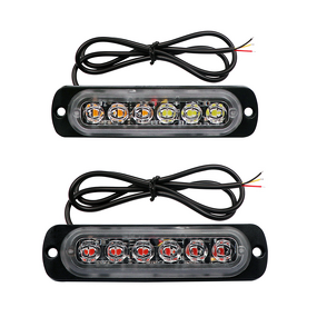 LED Strobe Flasher - Manufacturer - HILMO 6 LED 12/24V Vehicle Motorcycle Truck 3030 Warn