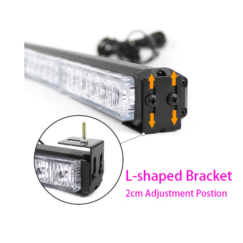 LED Strobe Light Bar - Manufacturer - Hilmo LED-002 12W 365 Days Red Blue Car Truck Warn