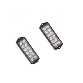 3LED Strobe Warning Light - Manufacturer - 12V/24V Grill Car Truck Trailer Beacon Side