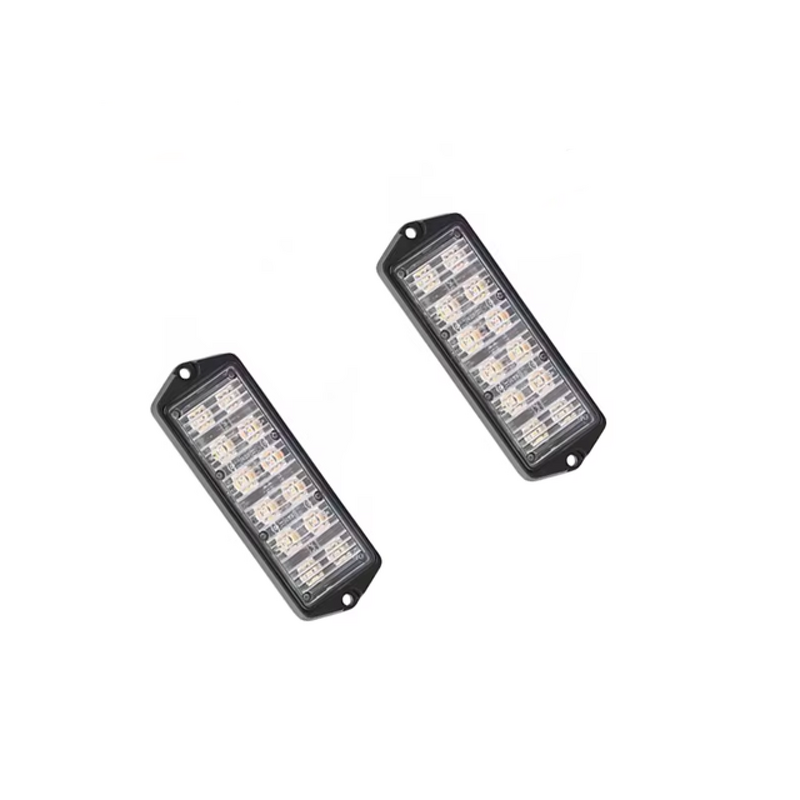 3LED Strobe Warning Light - Manufacturer - 12V/24V Grill Car Truck Trailer Beacon Side