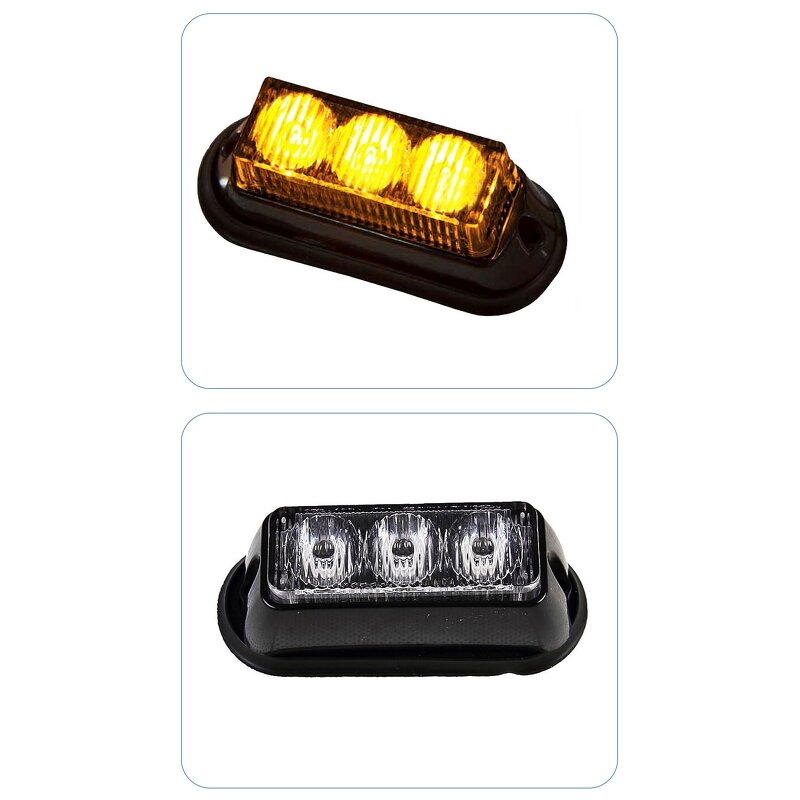 LED Traffic Strobe Light - Manufacturer - 12-24V Super Bright Waterproof Car Signal Lighthead