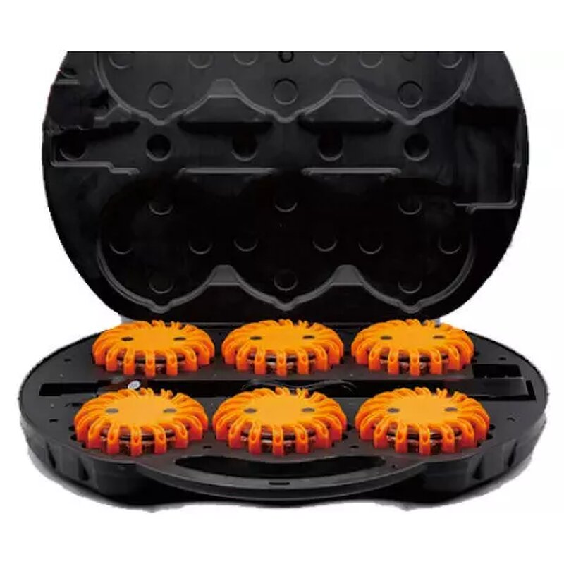 LED Road Flares - Manufacturer - V16 USB Rechargeable 9 Modes IP67 Magnetic Car Safety