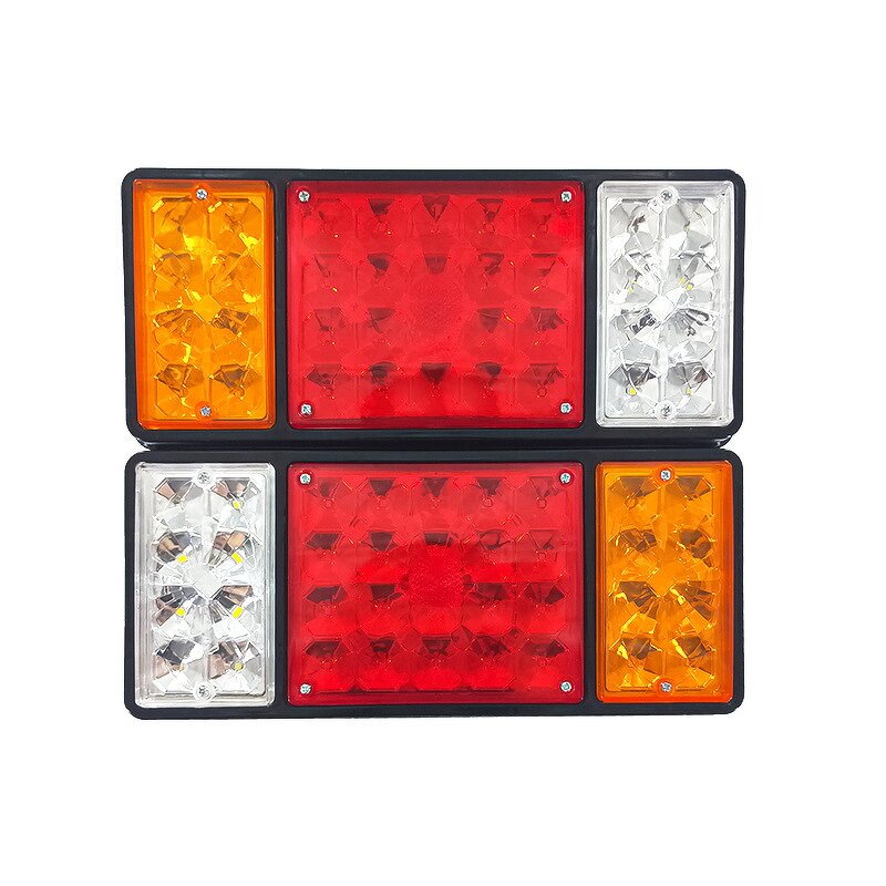 Amber Tail Light - Manufacturer - 36LED 12V 10W 700lm Lorry Camping Car 2-Year Warranty