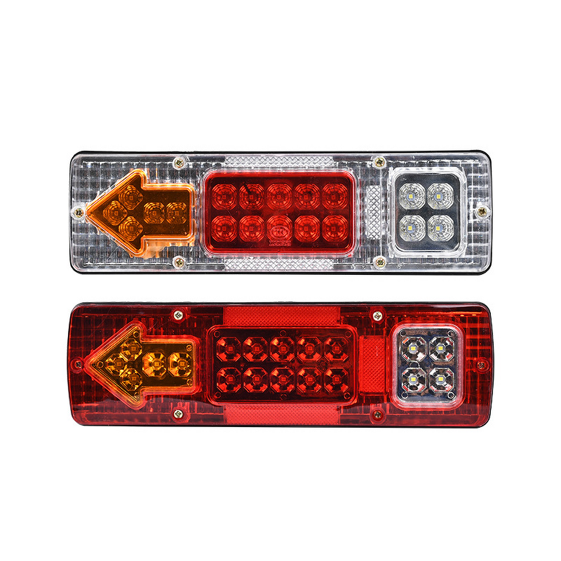 LED Tail Light - Manufacturer - 12V Source Manufacturer Truck Farm Vehicle Rear Light