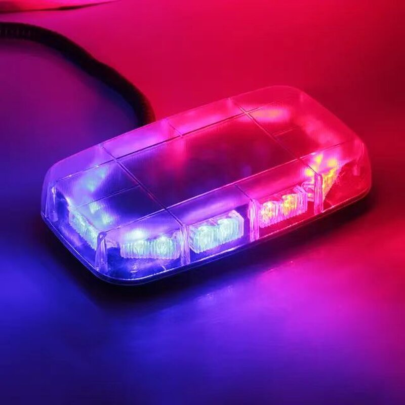 24V LED Strobe Lamp - Manufacturer - Car Roof Emergency Fire Truck Vehicle Driving Light