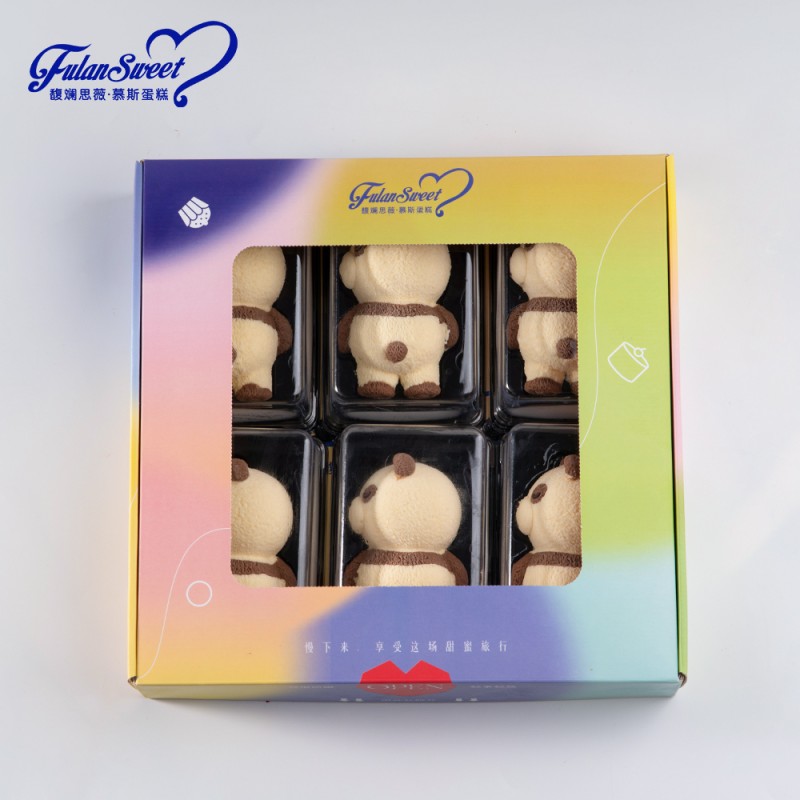 Bear Strawberry Chocolate Factory - Cheese Flavor