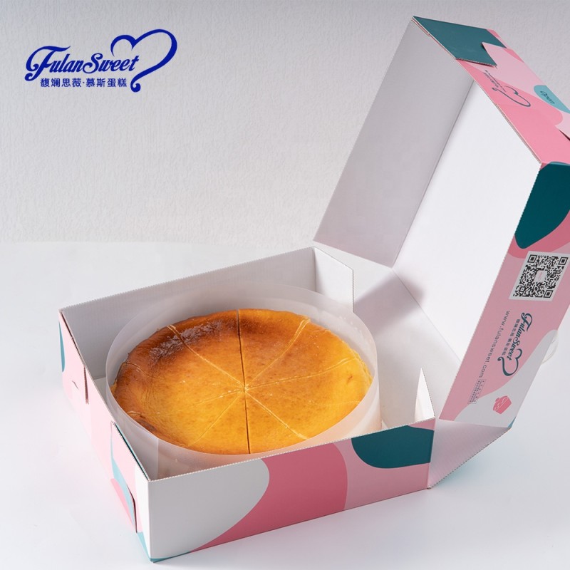 8 Inch Gateau Basque Factory - Cheese Sauce Cheddar