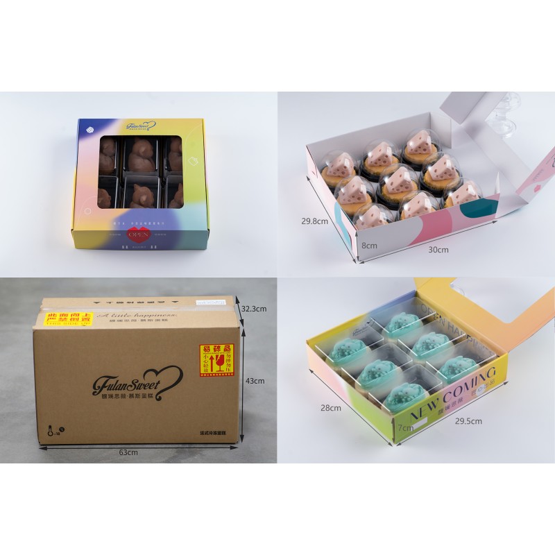 Frozen Mousse Cake Factory - Qlacee Gefrorene Quality