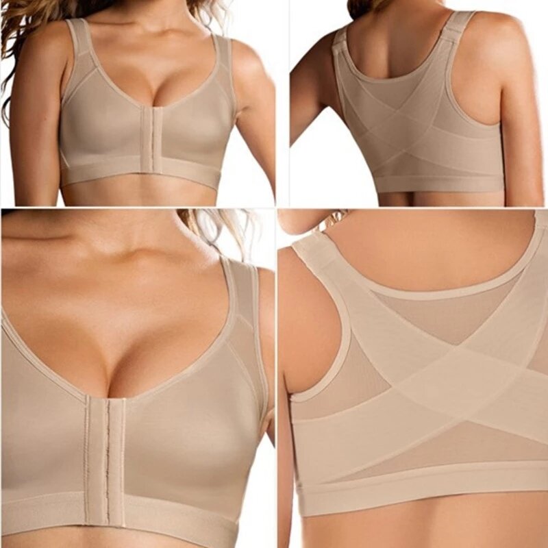 Sports Bra Posture Corrector - Manufacturer - Push up Breathable Shockproof Cross Back Fitness Vest