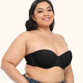Non-strapless Seamless Bra - Manufacturer - Large Size Non-silicone Non-slip B C D E Cup Underwear